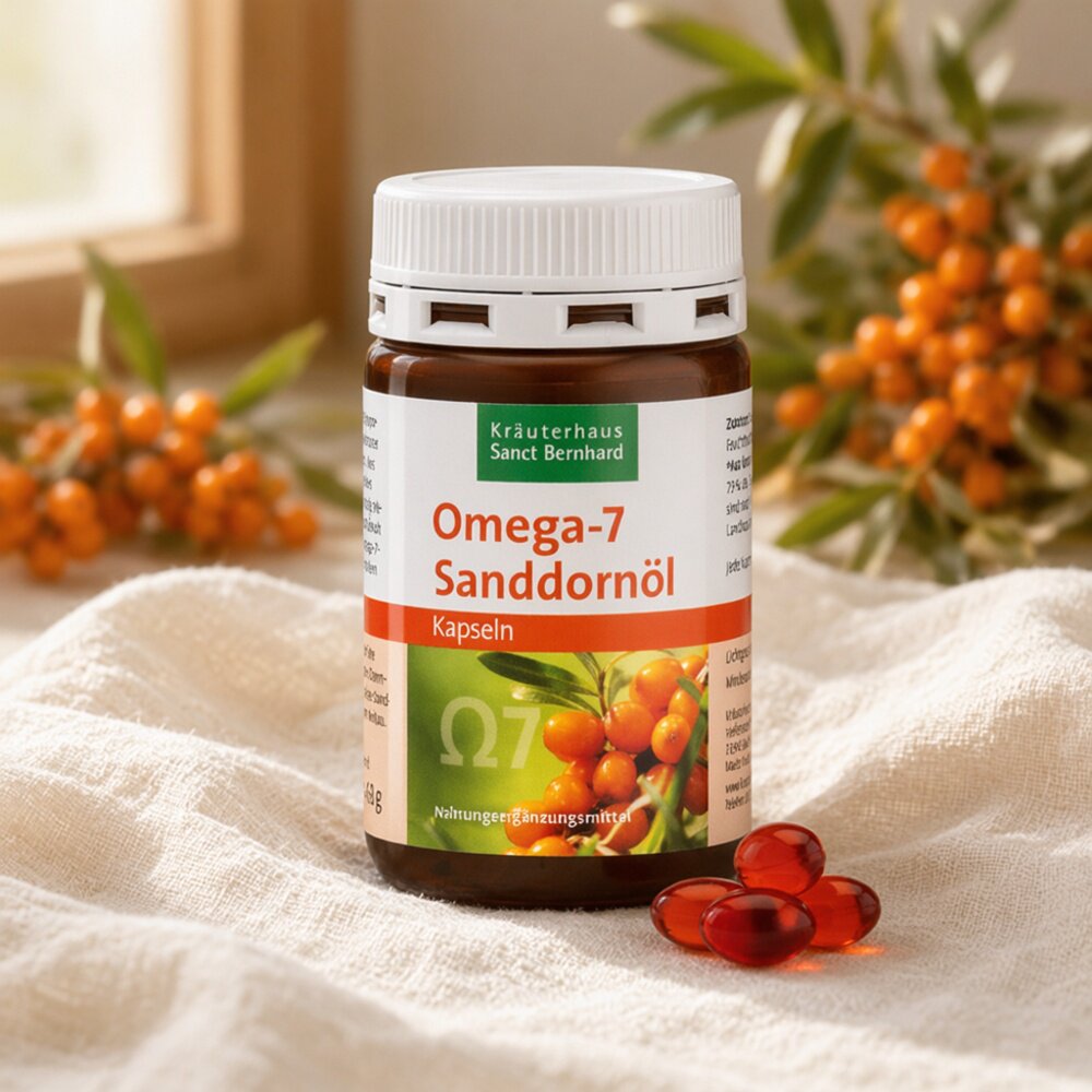 德国原装Sanct omega7沙棘籽油软胶囊100粒保健食品修护肌肤黏膜