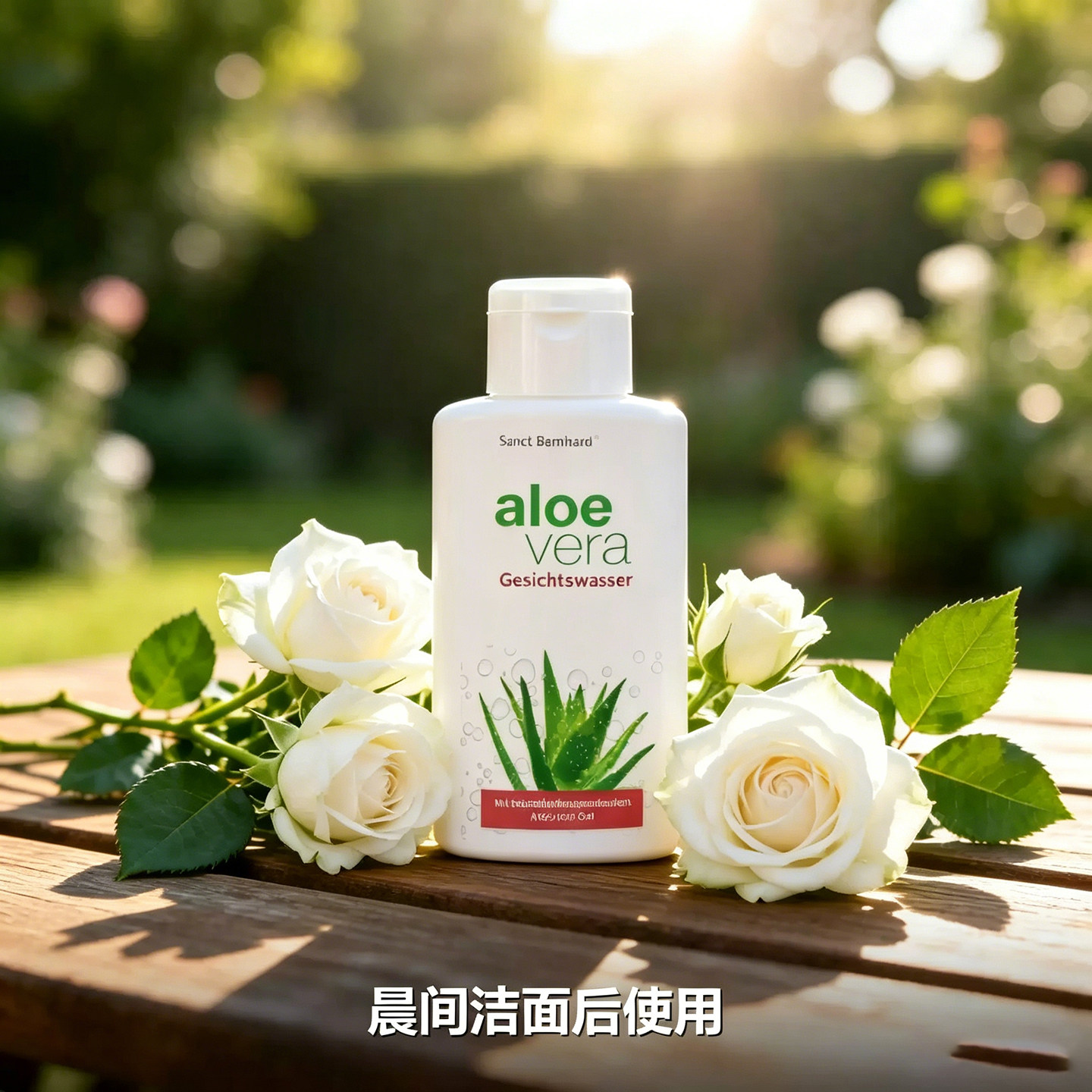 sanct芦荟胶洁面乳清洁控油祛痘