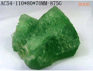 幸运的金字塔状绿色萤石Fluorite 国寿驿站教学科普矿物晶体标本