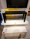 国内代购 宜家正品 拉克电视柜黑色白色电视柜边桌90x26cm置物柜