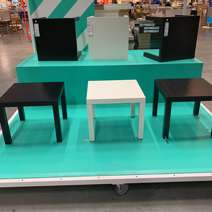 宜家正品国内代购拉克边桌茶桌茶几客厅小边桌卧室小方桌