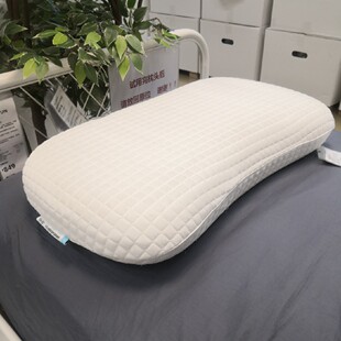 宜家克鲁布斯珀勒人体工学枕头单人枕记忆棉枕国内代购
