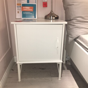 宜家国内代购穆斯肯床边桌床头柜卧室储物柜客厅收纳柜