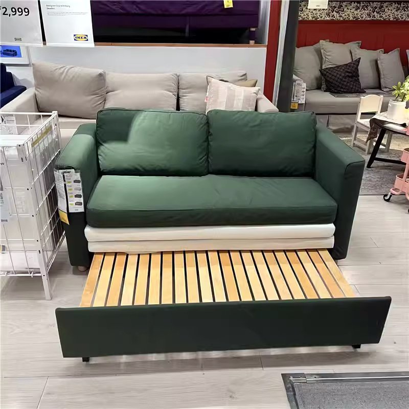 宜家代购派如普双人沙发床坐卧两用多功能折叠床客厅沙发床