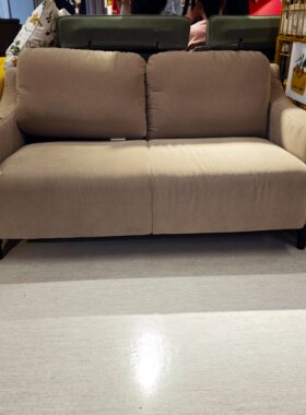 宜家双人三人布艺沙发客厅简约