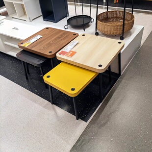 宜家代购桑胡特套桌边几客厅茶几边桌咖啡台休闲桌子置物桌