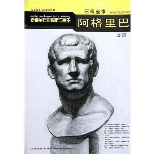 【正版】石膏座像素描全方位解析与写生 阿格里巴 戈宏晔 张家素