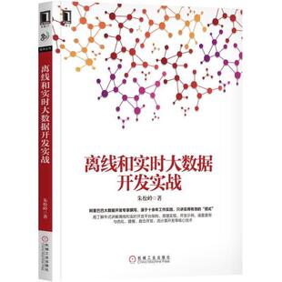【正版书】 离线和实时大数据开发实战 朱松岭 著 机械工业出版社