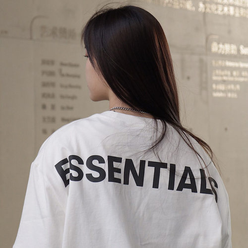 FOG ESSENTIALSZONE第七季复线高街风宽松3M反光男女T恤短袖潮牌
