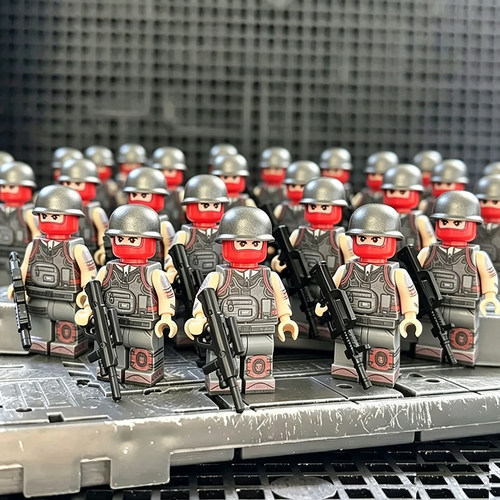 三角洲行动阿萨拉小兵积木人仔