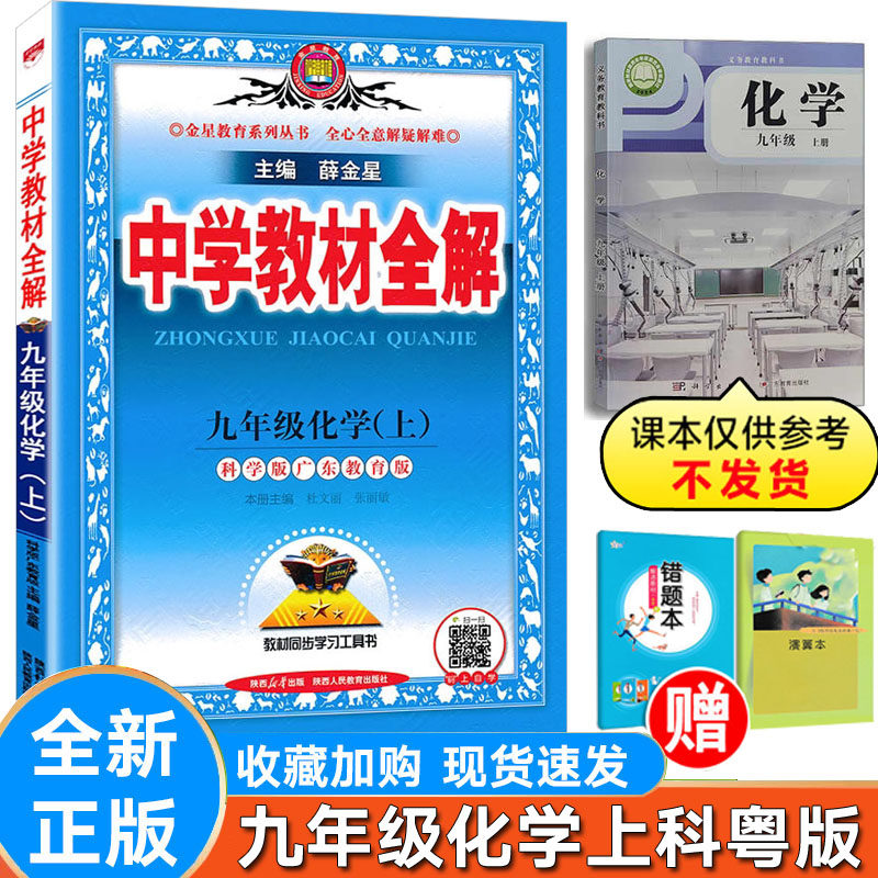 薛金星中学教材全解化学科粤