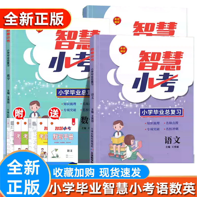 2026名校智慧小考小学毕业总复习语文数学英语人教版小六年级学升初中知识梳理名师点拨专项突破冲刺名校必刷真题必刷卷总复习