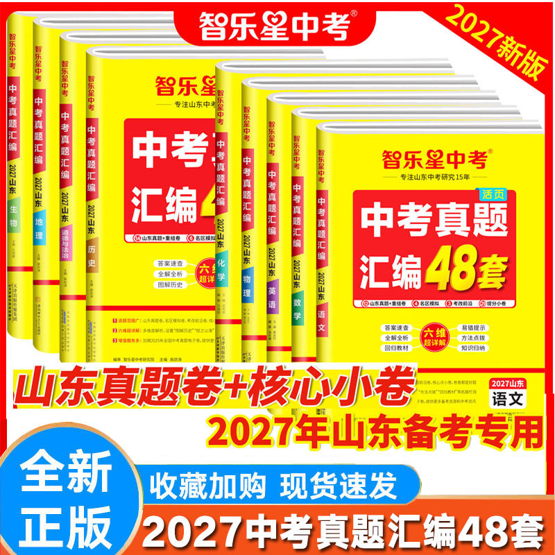 中考真题汇编山东省专用