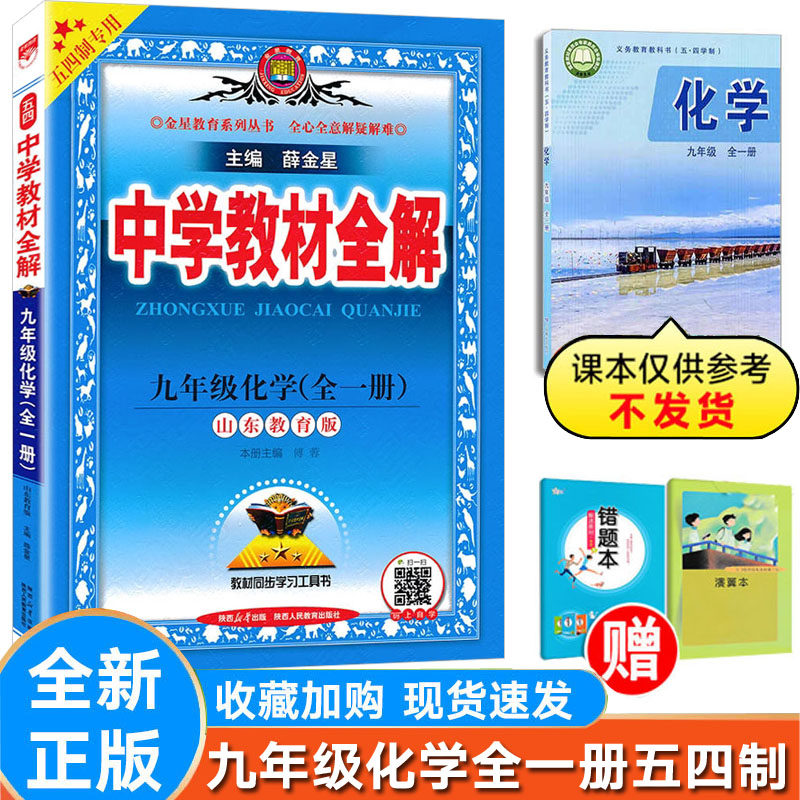 初中全解化学九年级全一册