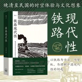 大沨丛书05 晚清至民国 铁路史中国近代史 现货 后浪正版 旅行文学文化研究 铁路现代性 晚清民国实业计划 时空体验与文化想象
