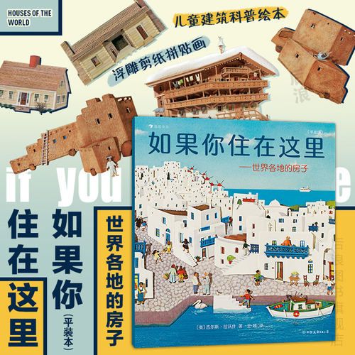 如果你住在这里平装建筑科普绘本
