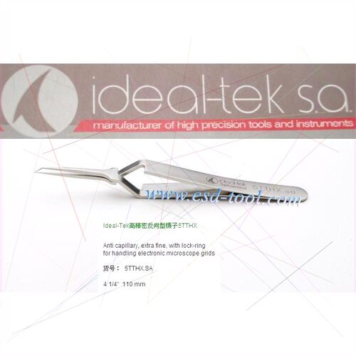 出售 瑞士Ideal-Tek镊子 原装精密反向反差镊子5TTHX.SA 不锈钢精