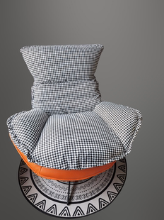 网红摇椅坐垫蛋壳椅可拆洗加厚坐包摇椅摇椅配件龙虾椅订做尺寸