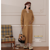 羊毛 枫糖 娜娜 孕期穿搭孕妇装 连衣裙 猫单 秋冬新品 秋季