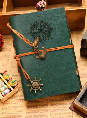 vintage spiral diary book notebook pirate note book replacea