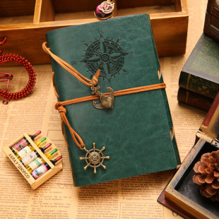vintage spiral diary book notebook pirate note book replacea