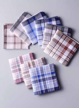10 cotton cloth handkerchief men's all cotton adult face clo