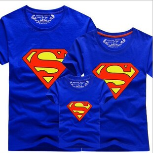 superman tshirt men women kids short sleeve t-shirt plus
