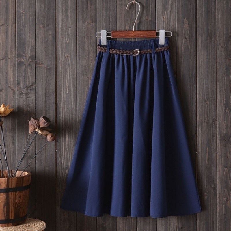 Women 's retro long skirt student girls pleated skirts A word skirtin the Women's clothing/Boutique , Skirts  category - from Buy2taobao.com to provide professional Taobao agent buy service