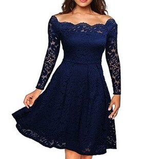 Women plus size 3xl lace evening dress women gown dresses
