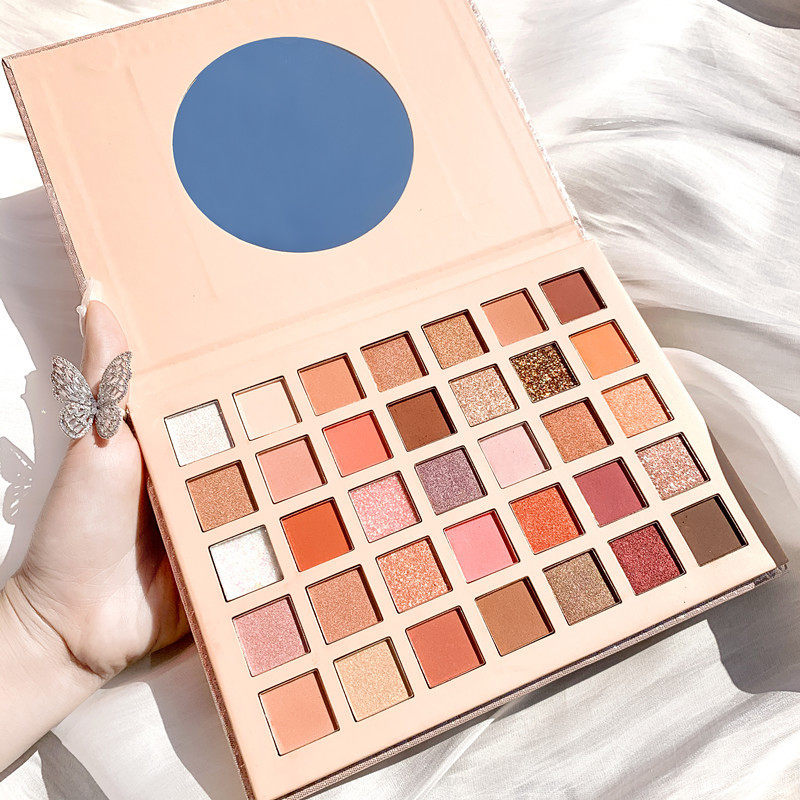 Mirage 35 color makeup eye shadow plate matte 35色彩妆眼影盘