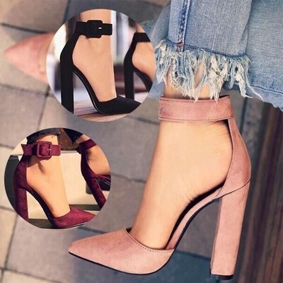 Big size 41 42 43  high heels single shoes women pumps 女鞋