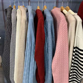 套头毛衣圆领驼色长袖 100山羊绒衫 清仓处理秋冬女士加厚打底衫