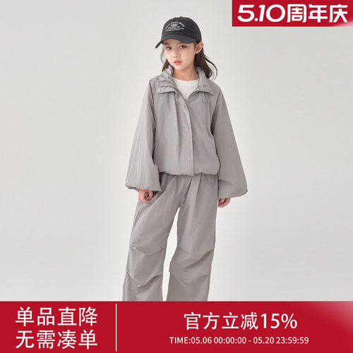 女童2025春季新款两件套套装