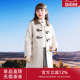 呢子童装 冬季 牛角扣外套小女孩2026新款 女童毛呢大衣中大童中长款
