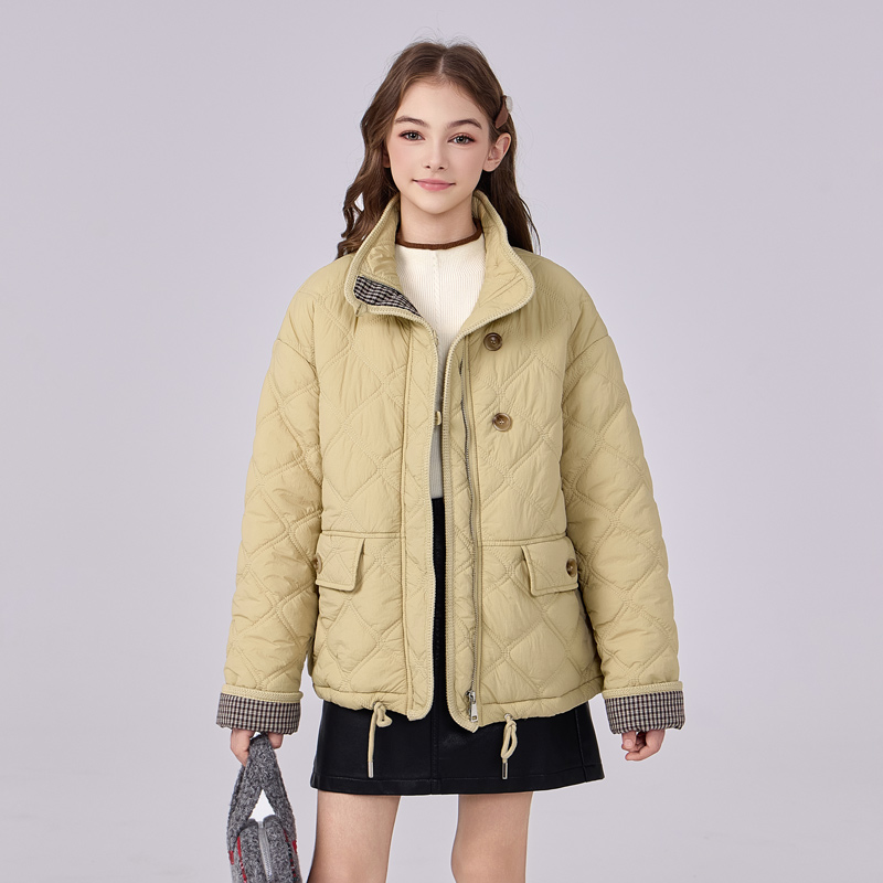 外套女装冬2025超火冬装女士夹棉加厚棉袄女装洋气冬天棉衣厚棉服