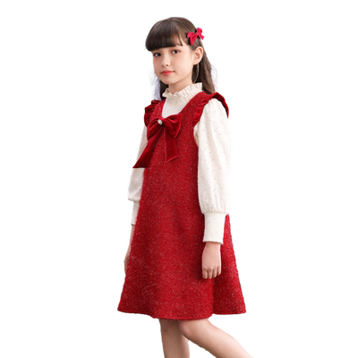 女童背带裙2024春季新品