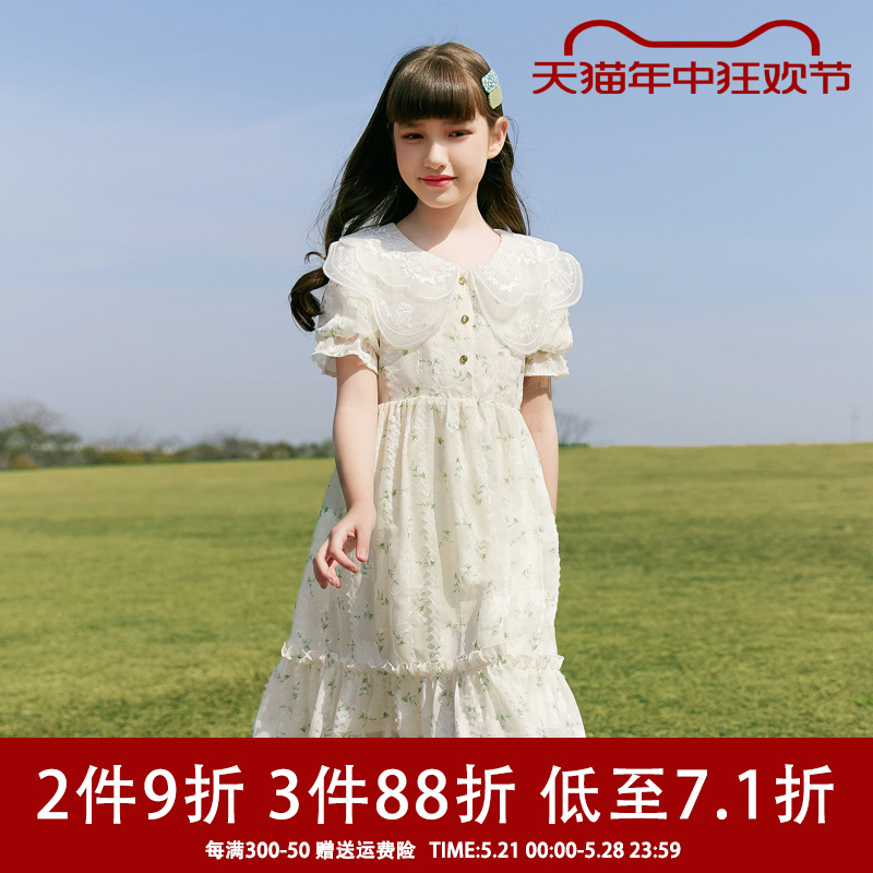 女童连衣裙2023夏季新品