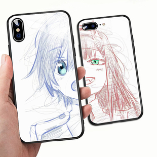 国家队02手机壳darling苹果14华为mate60零二iPhone15promax适用OPPO小米13vivo30周边40in漫画the12FRANXX11