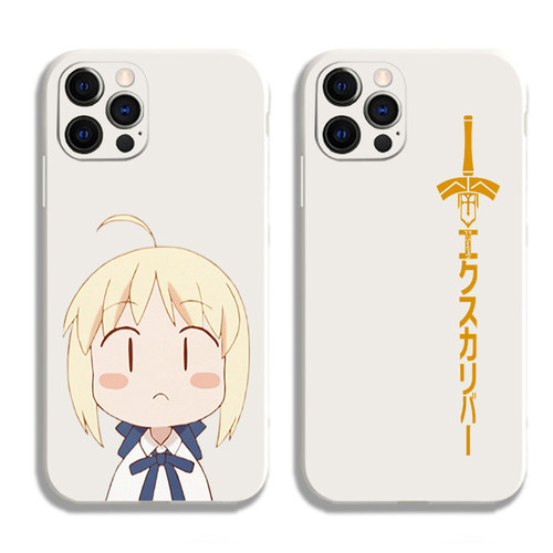fate saber呆毛王fgo贞德全包手机壳适用苹果15nova10华为p50E/mate60小米13opporeno9vivo荣耀80iPhone14软