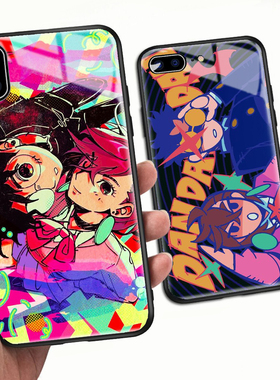 抽象DAN DA DAN胆大党当哒当手机壳适用于苹果安卓高速婆婆卡通二次元动漫恶搞绫濑桃高仓健白鸟爱罗圆城寺仁