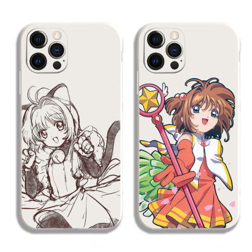 魔卡少女樱手机壳周边百变小樱木之本樱适用苹果iPhone17promax小米oppo华为vivoIQOO真我reno13一加ace5软壳