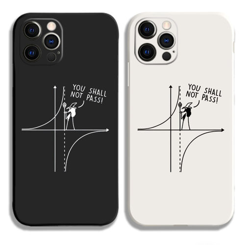 Math数学you shall not pass手机壳适用iphone16pro硅胶vivoiqoo11苹果13小米15红米k60华为mate70一加12oppo