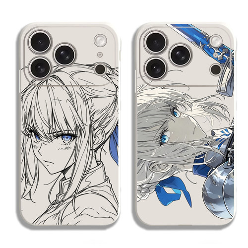 saber阿尔托莉雅适用iPhone17手机壳16plus苹果15promax吾王14动漫Fate/stay night亚瑟王13小米11一加10华为