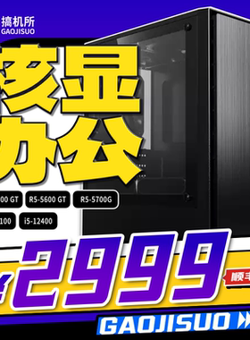 5600GT核显12400办公台式电脑