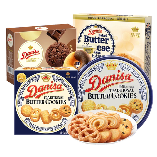 纯正丹麦配方，甄选黄油，铁罐，休闲下午茶