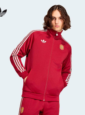 adidas阿迪达斯官方运动2026春男针织夹克 JZ2254