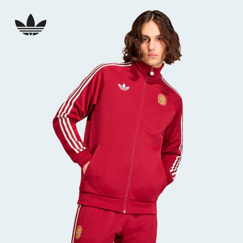 adidas阿迪达斯官方运动2026春男针织夹克 JZ2254