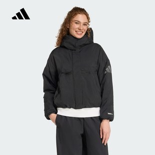 adidas阿迪达斯官方运动2025秋女短棉服 JW1886