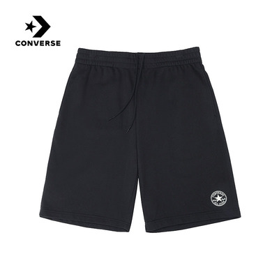 Converse匡威夏季新品男子运动休闲裤宽松透气针织短裤MCJ787-023