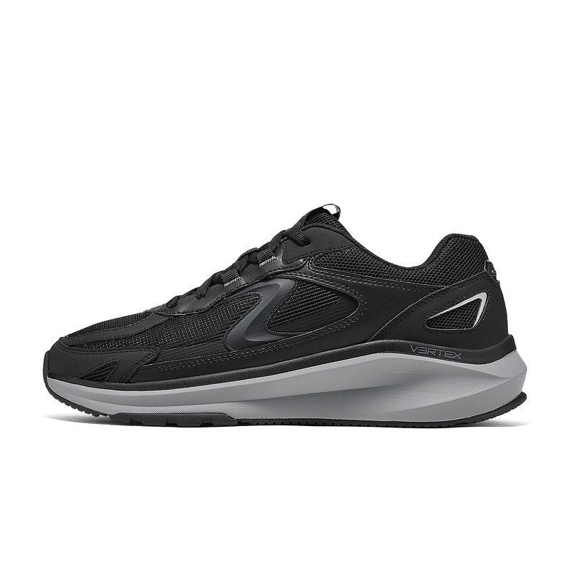 Skechers斯凯奇男士轻盈耐磨防滑柔软休闲绑带运动鞋233076-BKCC